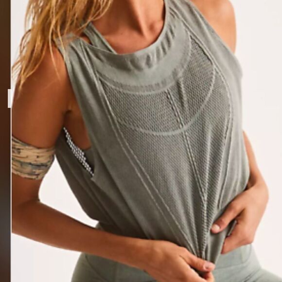 FP Movement Cropped Mesh Tank - Picture 3 of 16
